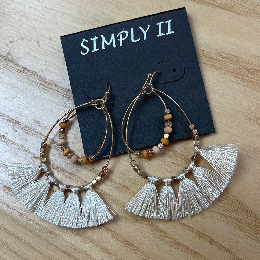 Boutique boho tassel earrings
